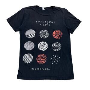Twenty One Pilots Blurryface Album T Shirt Women's Small Band Tour Tee